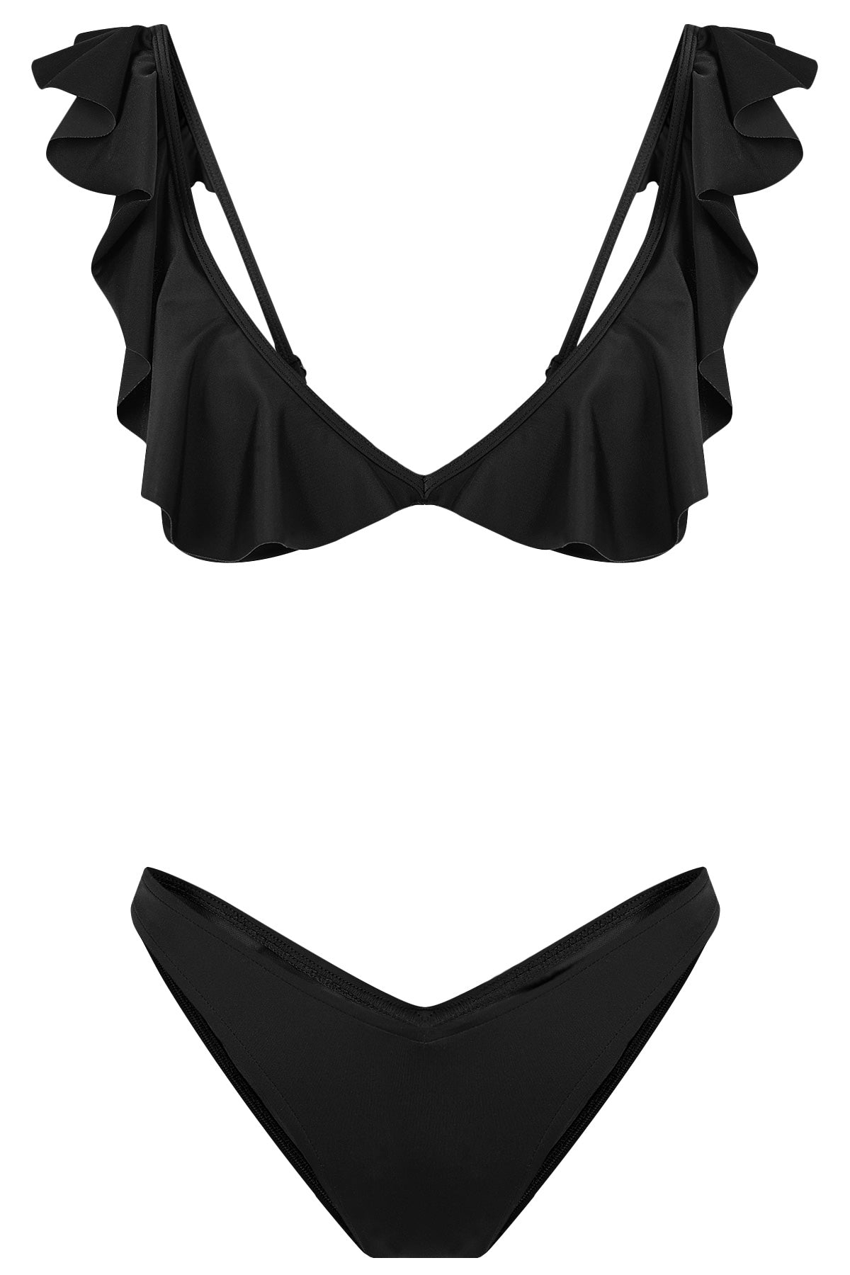 AURELIA Midnight Noir Половинки бански с подплънки | TheAmu