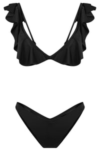 AURELIA Midnight Noir Половинки бански с подплънки | TheAmu