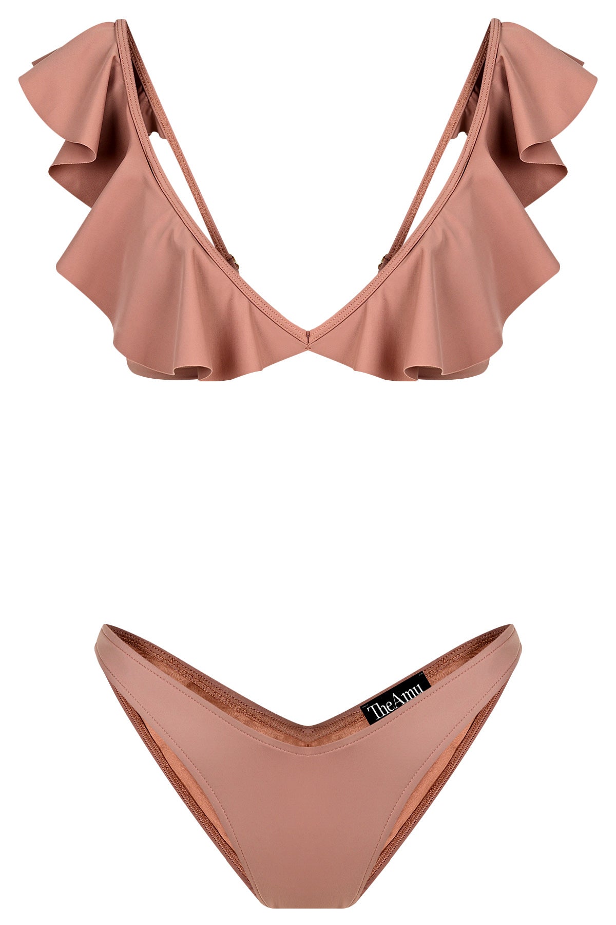 AURELIA Mocha Glow Половинки бански с подплънки TheAmu