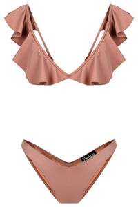 AURELIA Mocha Glow Половинки бански с подплънки TheAmu