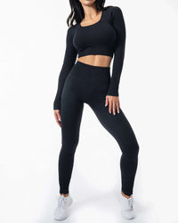 Sif Longsleeve Black Top